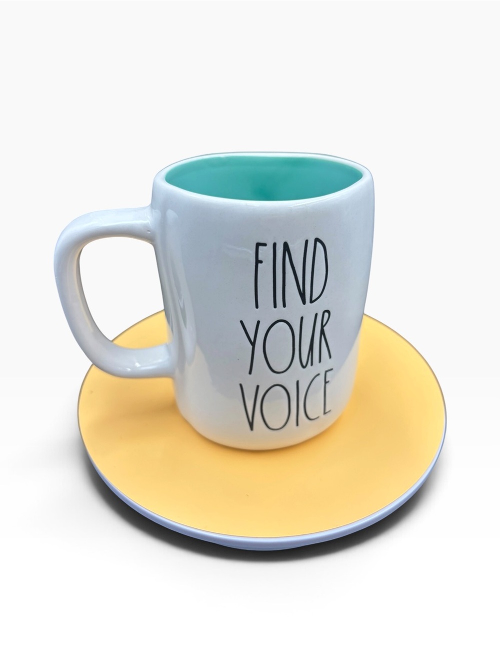 Rae Dunn Disney Princess Ariel “Find Your Voice” Mug Little Mermaid - Picture 3 of 7